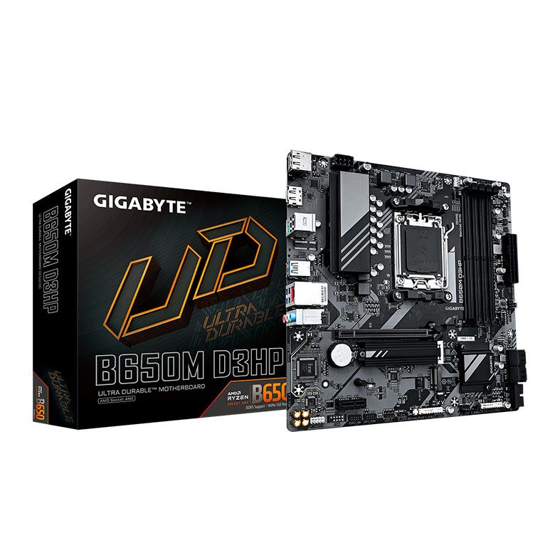 *CONSULTAR VALOR PELO WHATSAPP* PLACA MAE GIGABYTE B650M D3HP, DDR5, SOCKET AM5, M-ATX, CHIPSET AMD B650, B650M-D3HP