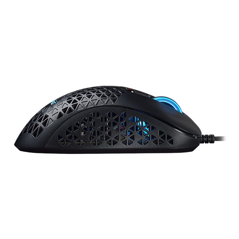 MOUSE GAMER XPG SLINGSHOT, RGB, 12000DPI, 6 BOTOES, PRETO, SLINGSHOT-BKCWW