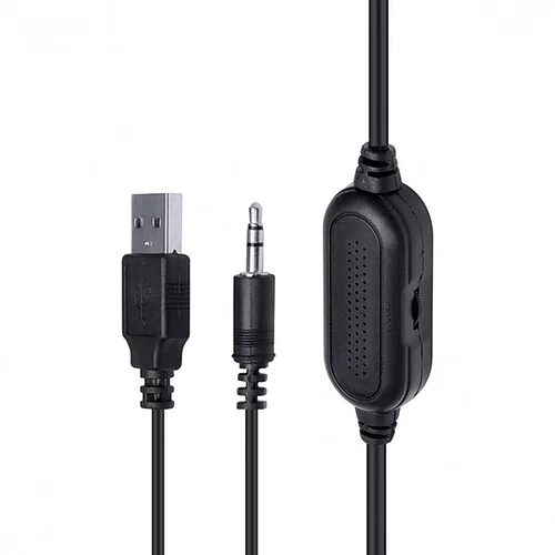 CAIXA DE SOM GAMER VINIK 2.0 CRUSADE/ LED AZUL/ 6W/ 100HZ-20KHZ/ 5V/ PRETO