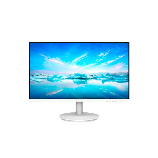 Monitor Philips 22 LED Full HD 221V8LW / 75HZ / WVA / Hdmi / VGA / Vesa / Branco / Adaptive-sync Va