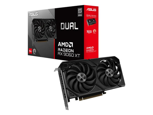 *CONSULTAR VALOR E DISPONIBILIDADE PELO WHATSAPP* Placa de Video Asus Dual Radeon Rx 9060xt 16gb Grr6 128 Bits - Dual-Rx9060xt-16g