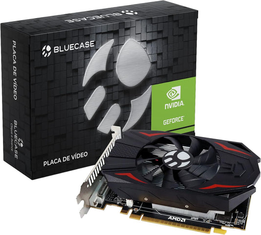 Placa de Vídeo Bluecase - Geforce GTX 750TI, 2GB, GDDR5, 128 BIT, HDMI, DVI, VGA