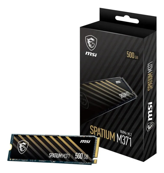 *CONSULTAR VALOR E DISPONIBILIDADE PELO WHATSAPP* SSD MSI Spatium M371 500GB M.2 2280 Nvme Pcie 3.0 Leitura 2200MB/S Gravacao 1150MB/S