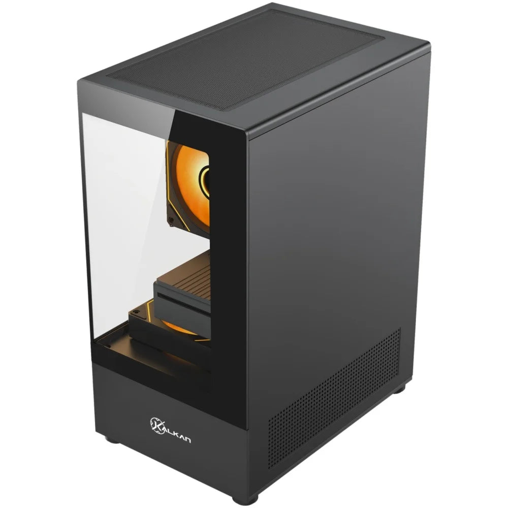 GABINETE GAMER KALKAN HAKON PRETO S/FAN KLK00080