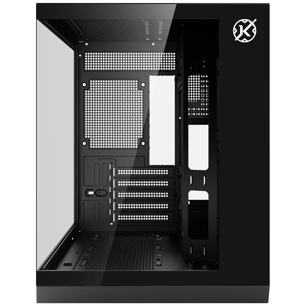 Gabinete Kalkan Saga Preto Aquário Compacto Klk00043
