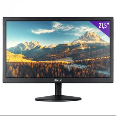 Monitor Skul 21,5Polegadas, Office Led 5ms, Com Entrada HDMI+VGA - Sm2155ms