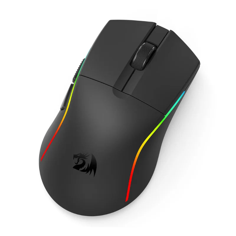 Mouse Gamer Redragon Deicide Lite Sem Fio RGB 10000dpi 1000hz Paw3313 Preto - M816-lit