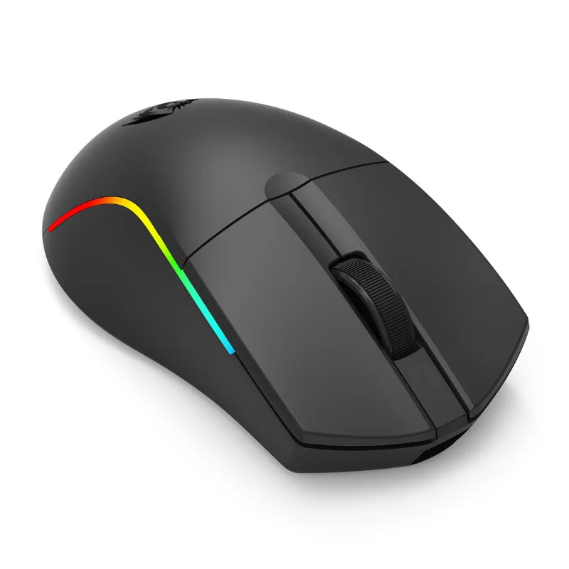 Mouse Gamer Redragon Deicide Lite Sem Fio RGB 10000dpi 1000hz Paw3313 Preto - M816-lit