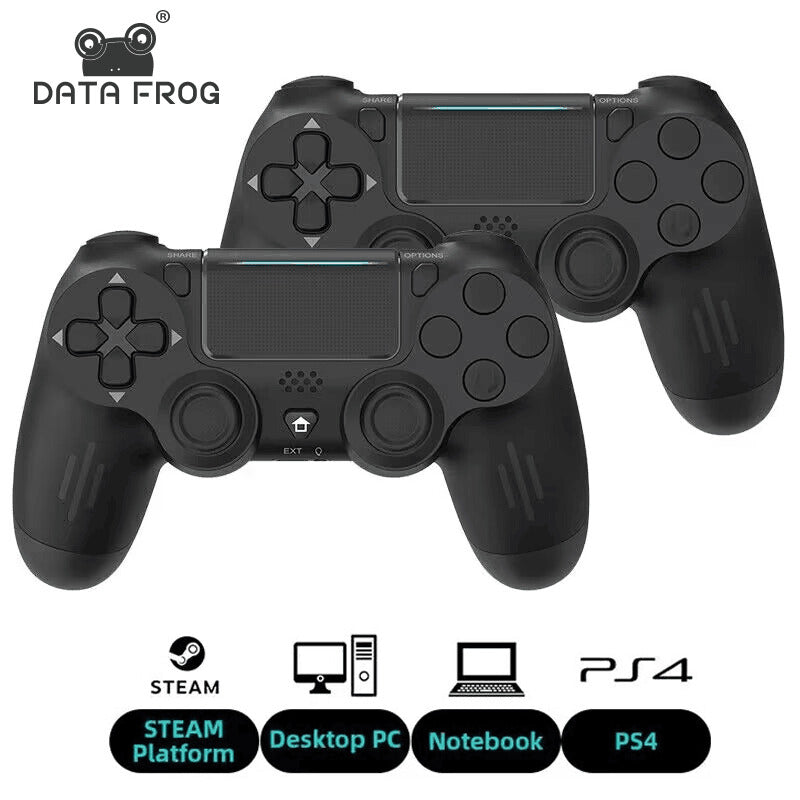 Controle De Jogo Sem Fio Para PS4 Console Bluetooth-Compatível Dupla Vibração Para Joystick PC Gaming Gamepad
