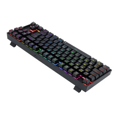 Teclado Mecânico Gamer Redragon Kumara Pro, RGB, Preto, Wireless, Switch Brown - K552rGB-brs-b