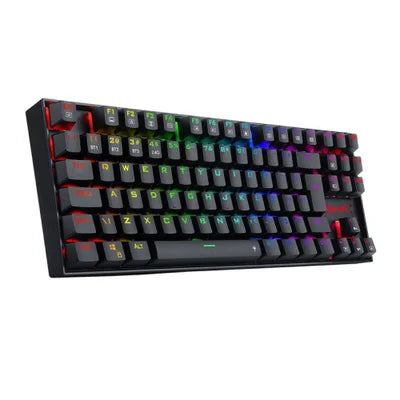 Teclado Mecânico Gamer Redragon Kumara Pro, RGB, Preto, Wireless, Switch Brown - K552rGB-brs-b