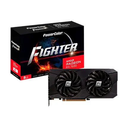 *CONSULTAR VALOR E DISPONIBILIDADE PELO WHATSAPP* Gpu Powercolor AMD Radeon RX 7600 8GB GDDR6 128BITS 8G-F/V2