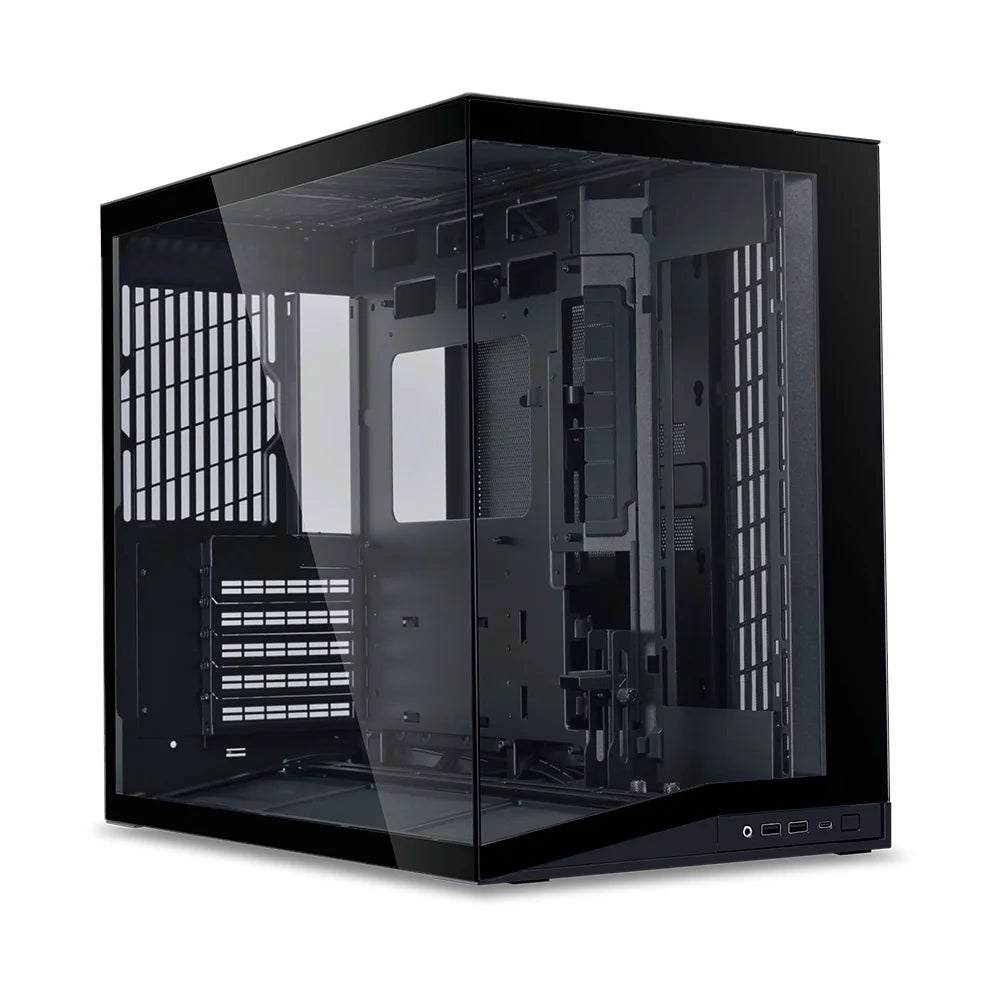 Gabinete Gamer Lian Li O11 Dynamic Mini V2, Midi Tower, Lateral em Vidro, Preto - O11DMIV2X