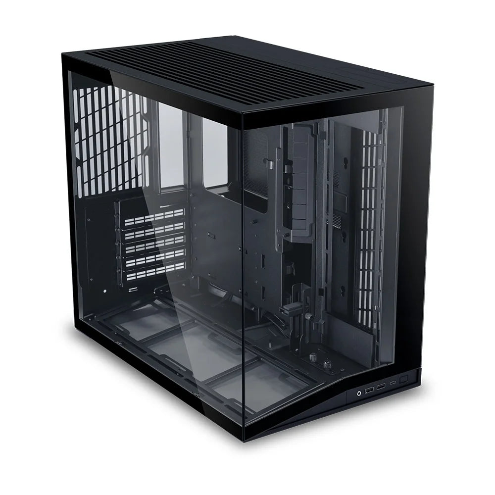 Gabinete Gamer Lian Li O11 Dynamic Mini V2, Midi Tower, Lateral em Vidro, Preto - O11DMIV2X
