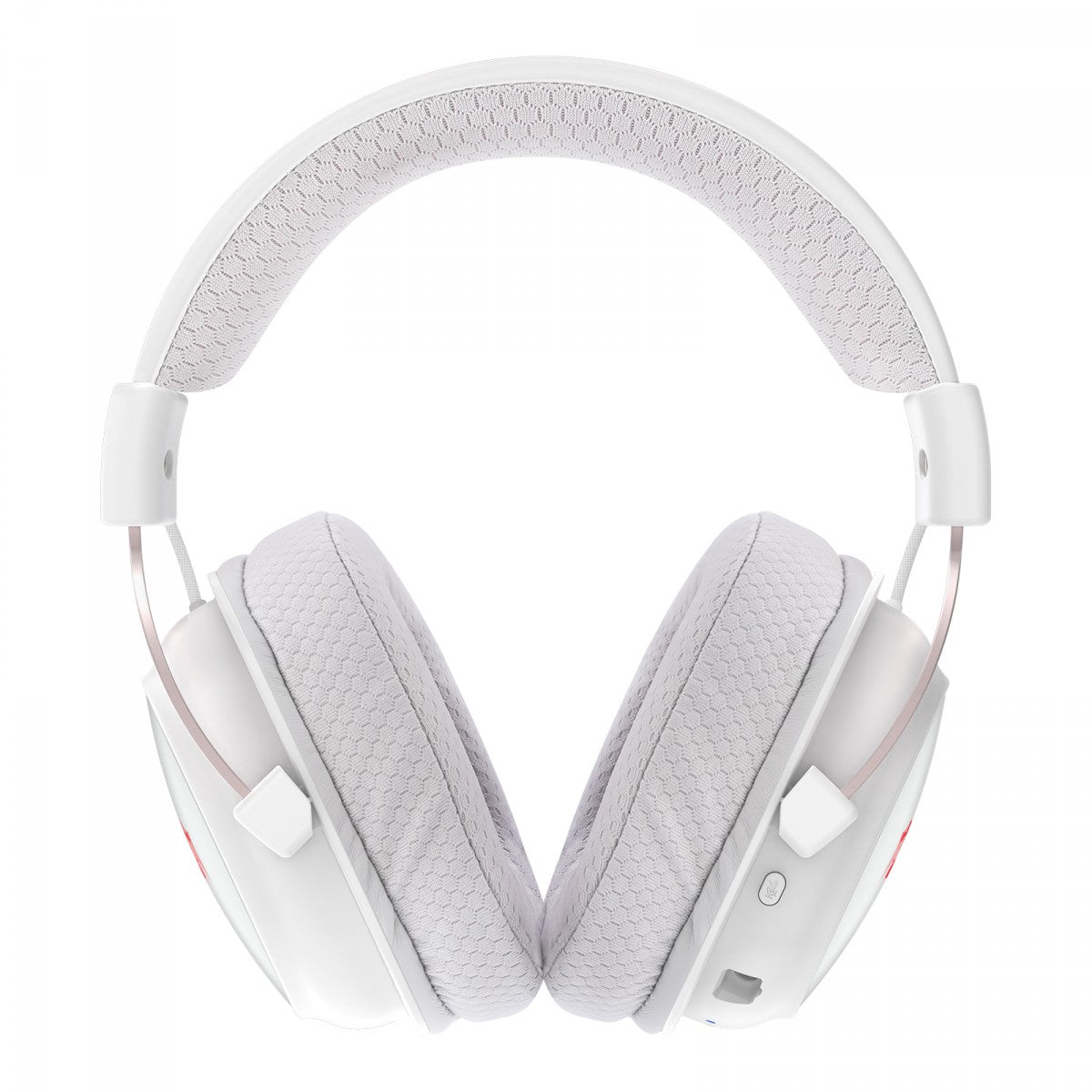 Headset Gamer Redragon Zeus Pro Branco, Sem Fio, Bluetooth, Microfone Destacável, Surround 7.1, White, H510W-PRO