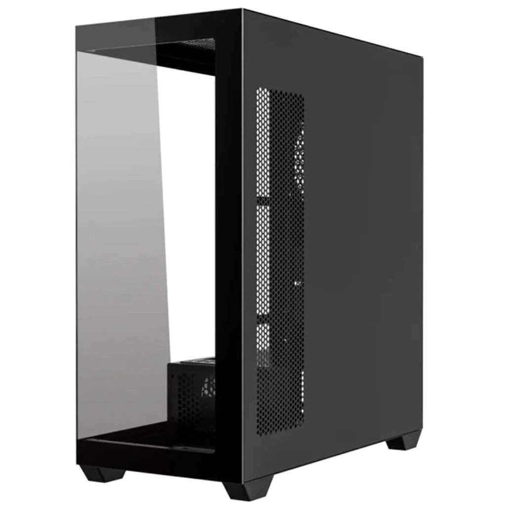 Gabinete Redragon Deflect Preto Vidro Temperado Mid Tower (CA-609B)