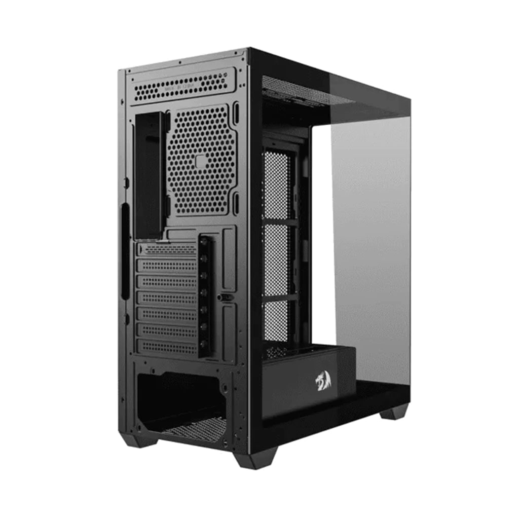 Gabinete Redragon Deflect Preto Vidro Temperado Mid Tower (CA-609B)