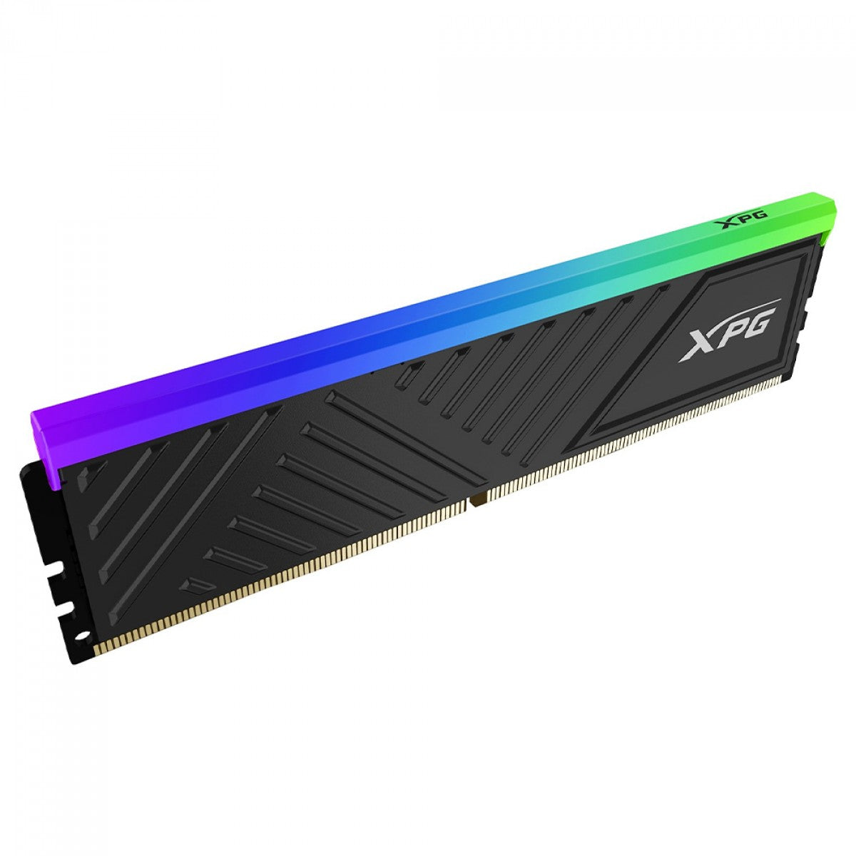 Memória DDR4 XPG Spectrix D35G, RGB, 8GB, 3200Mhz, Black, AX4U32008G16A-SBKD35G