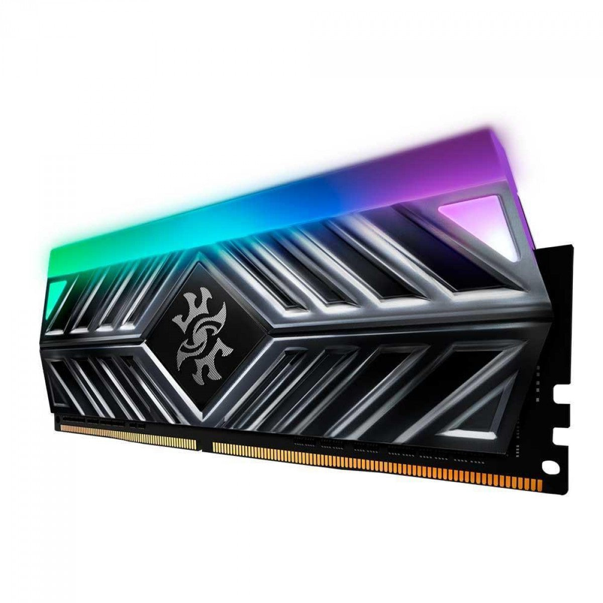 Memória DDR4 XPG Spectrix D41, 8GB, 3200MHz, RGB, Gray, AX4U32008G16A-ST41