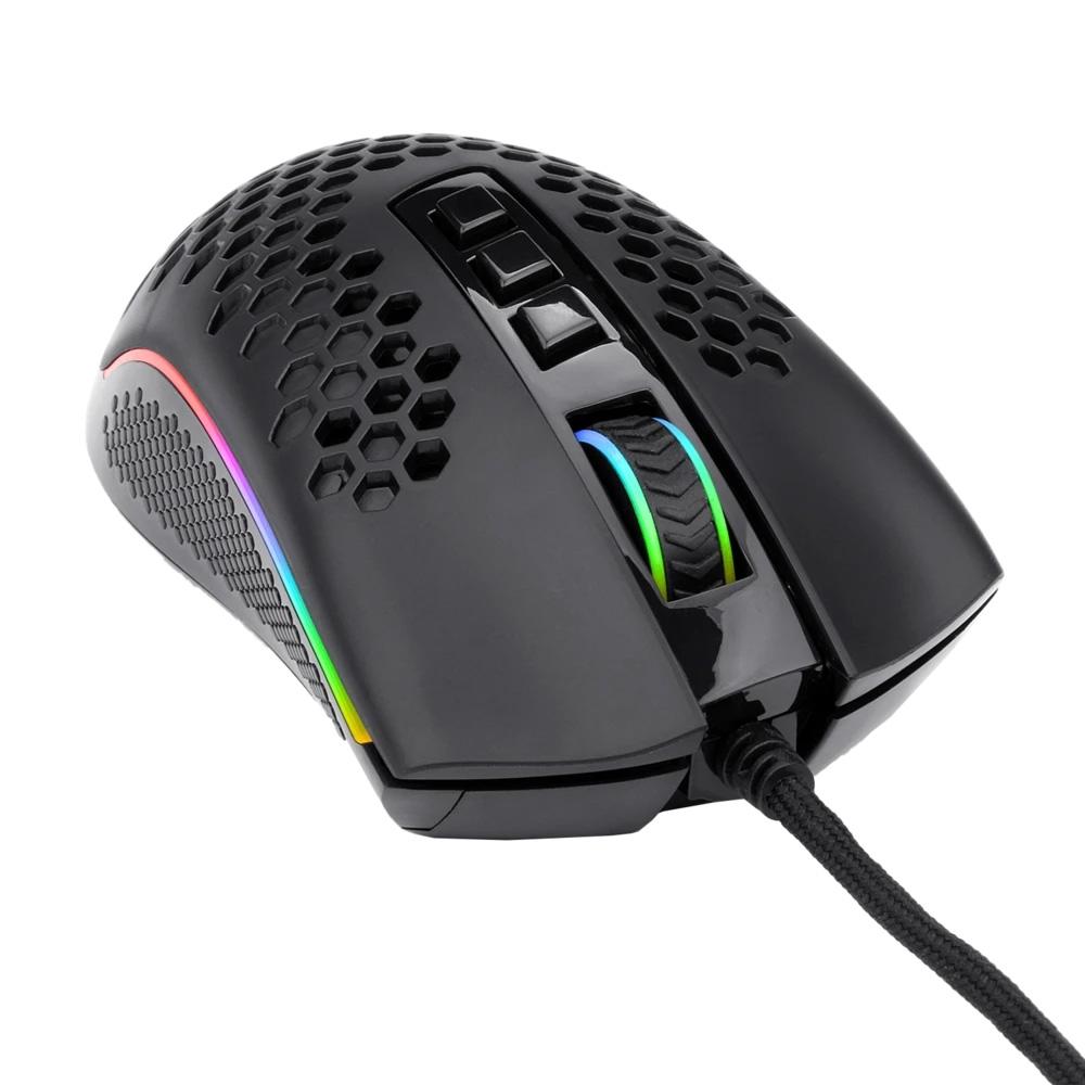 Mouse Gamer Redragon Storm RGB, 12400DPI, 7 Botões, Preto - M808-RGB