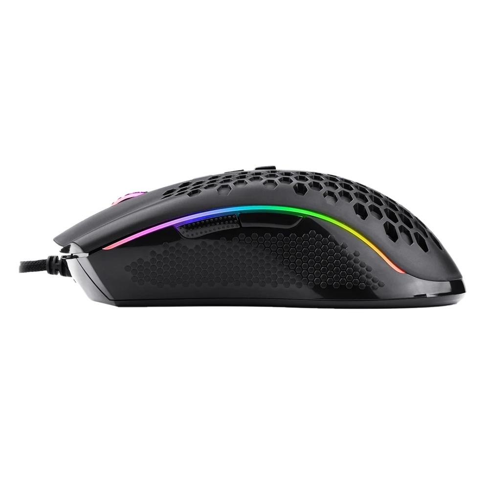 Mouse Gamer Redragon Storm RGB, 12400DPI, 7 Botões, Preto - M808-RGB