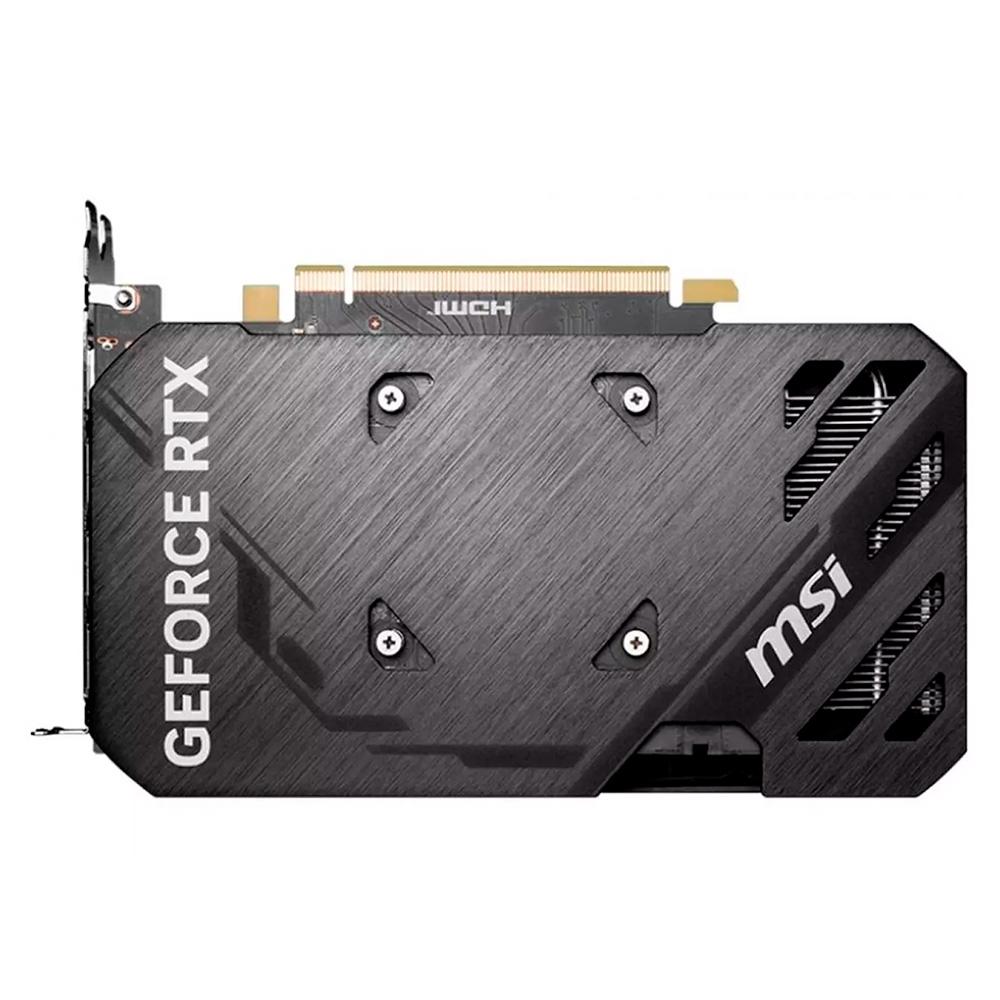 Placa de Vídeo RTX 4060 VENTUS 2x Black OC MSI NVIDIA GeForce, 8GB GDDR6, DLSS, Ray Tracing