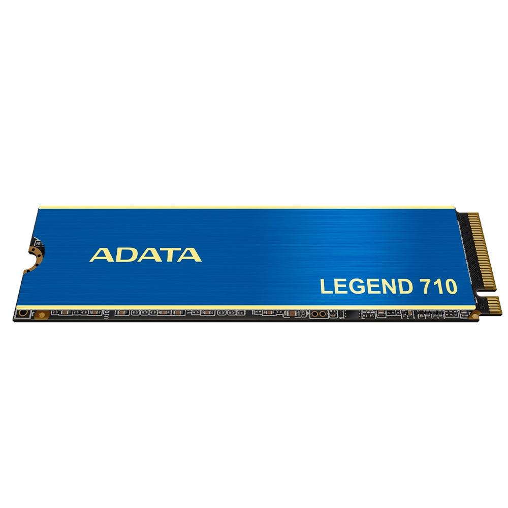 SSD Adata Legend 710, 1TB, M.2 2280, PCIe GEN3x4, NVMe 1.4, Leitura: 2.400 MB/s e Gravação: 1.800 MB/s, Azul - ALEG-710-1TCS