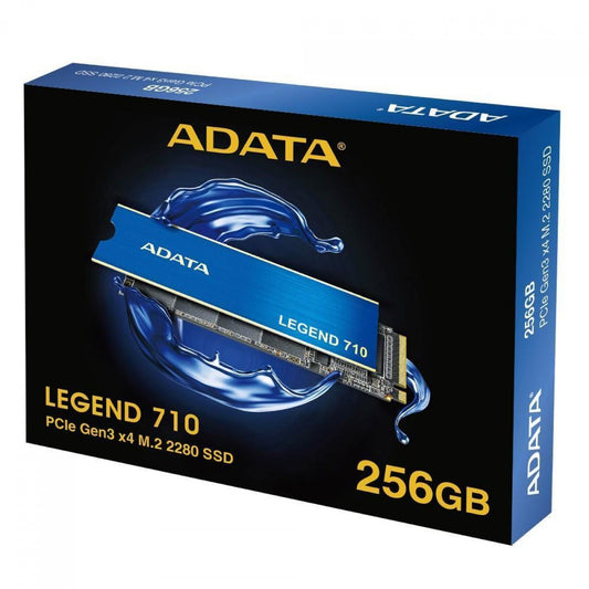 *CONSULTAR VALOR E DISPONIBILIDADE PELO WHATSAPP* SSD Adata Legend 710 256GB, M.2 2280 NVMe, Leitura 2100MBs e Gravação 1000MBs, ALEG-710-256GCS
