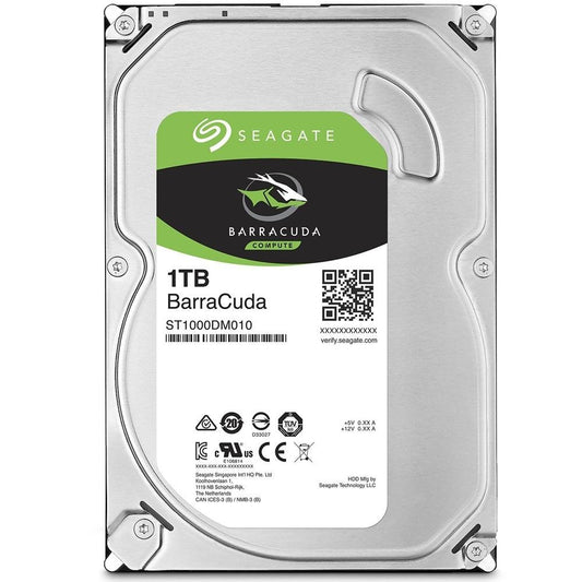 HD Seagate 1TB BarraCuda, 3.5', SATA - ST1000DM010