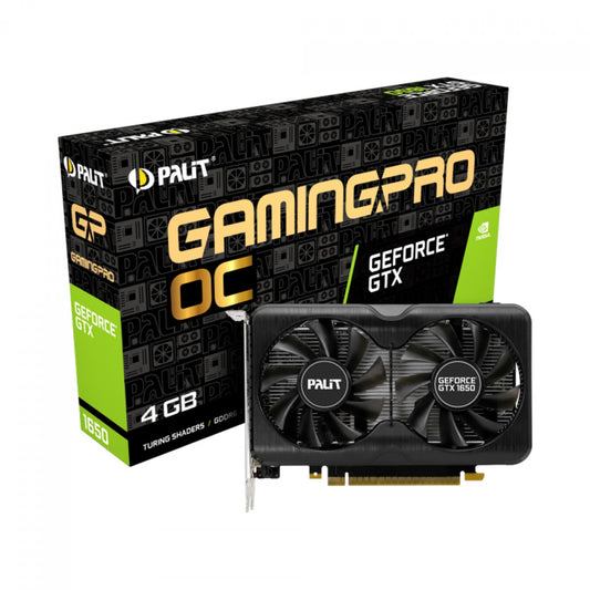 PLACA DE VÍDEO PALIT GEFORCE GTX 1650 GP OC 4GB 128BIT GDDR6 NE61650S1BG1-1175A