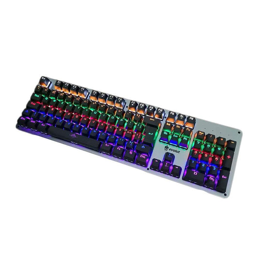 Teclado Gamer Mecanico Blacksmith/ Switch Blue/ Evolut Eg-208