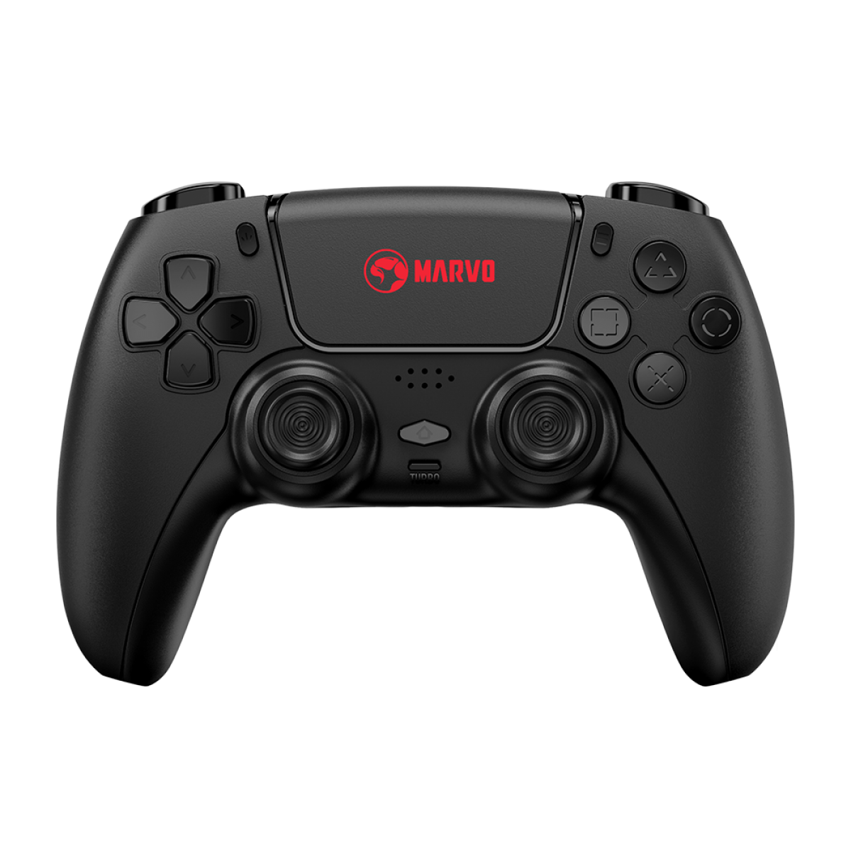Controle Gamer Sem Fio Marvo GT-90, Compatível Com PS4/PS3/Windows/IOS/Android, Black