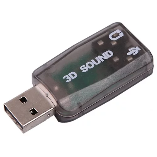 Adaptador Placa De Som Usb 5.1 Canais Virtual - Vinik