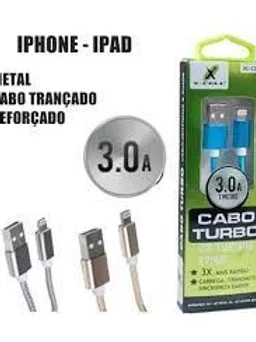 Cabo Carregador para Iphone USB Lightning 3.0A XC-CD-51-Cell