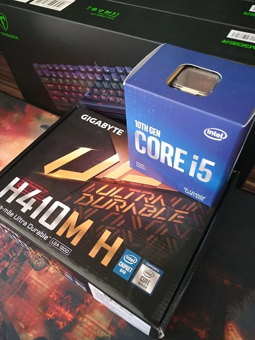 KIT GAMER UPGRADE I5 10400F DÉCIMA GER H410M GIGABYTE