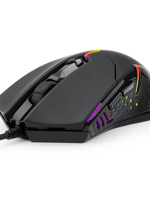 Mouse Gamer Redragon Centrophorus 2, Regulador Peso, 7200DPI, 6 Botões, RGB