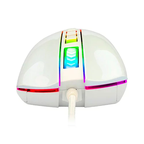 Mouse Gamer Redragon Cobra, RGB, 7 Botões, 10000 DPI, Lunar White - M711W