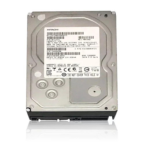 Hd 3tb Sata 3 64mb 7200rpm 3,5 Pull Hua723030ala641 Hitachi