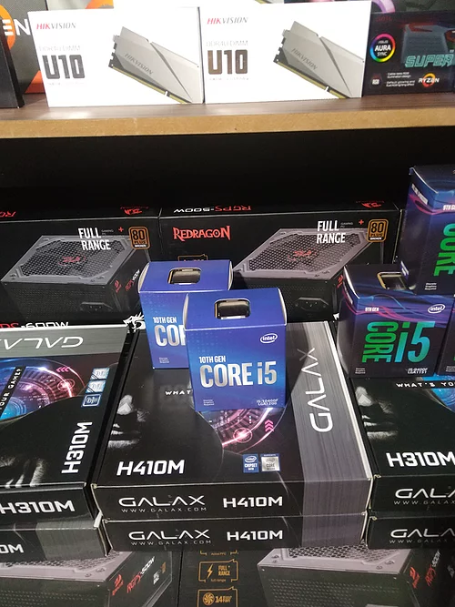 KIT GAMER DDR4 I5 10400F + H410 GALAX