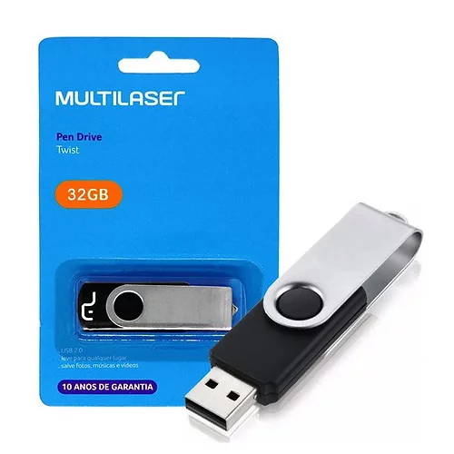 Pen Drive Multilaser Twist 32gb Original