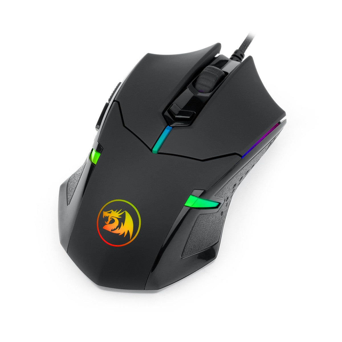 Mouse Gamer Redragon Centrophorus 2/ 7200DPI/ 6 Botões/ RGB/ Black/ M601-RGB
