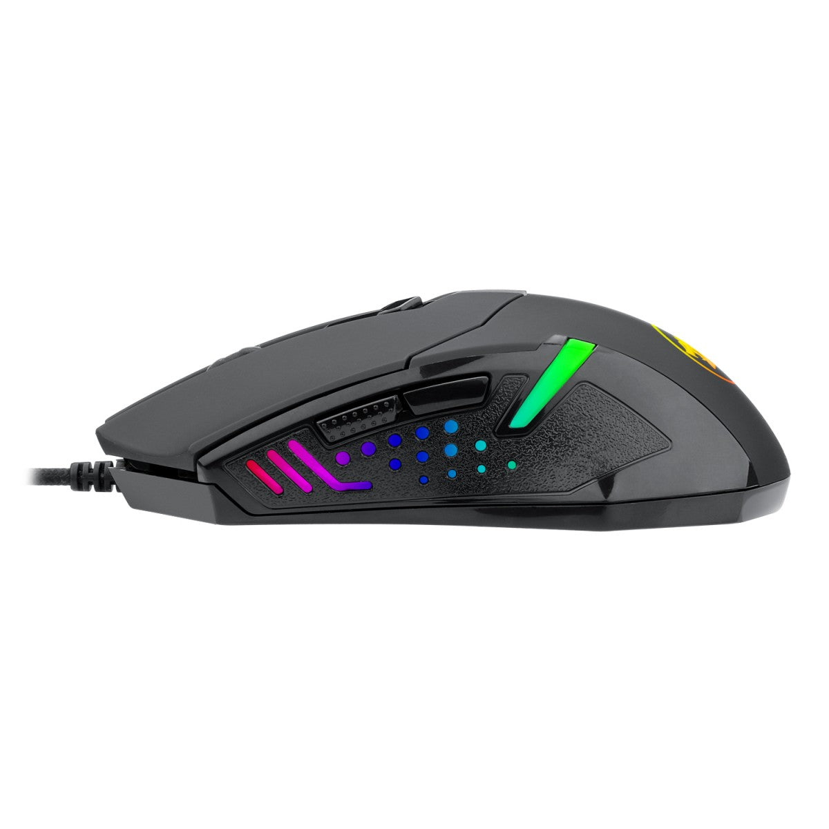 Mouse Gamer Redragon Centrophorus 2/ 7200DPI/ 6 Botões/ RGB/ Black/ M601-RGB